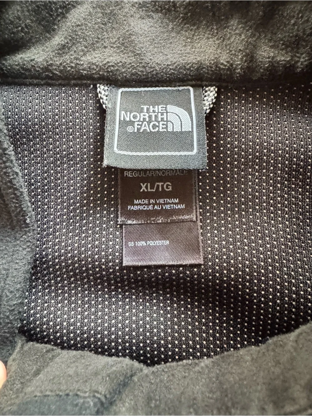 The North Face Black WindWall Men’s Fleece Vest